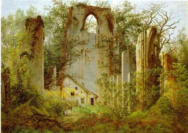 Caspar David Friedrich Klosterruine Eldena china oil painting image